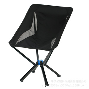 Silla Plegable Portátil para Exteriores, Tamaño Grande, Aleación de Aluminio, Silla Plegable para Camping y Jardín, Diseño Minimalista, Color Beige - Product Image 2