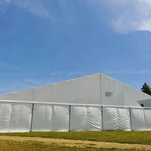 Carpa grande de aluminio con marco de PVC impermeable para eventos, carpa portátil ligera para bodas y eventos, con capacidad para 100 personas, ideal para glamping. - Product Image 1
