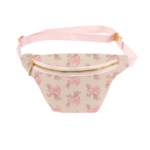 Venta al por mayor 15 colores Stoney Clover Nylon impermeable logotipo personalizado cremallera con correas ajustables riñonera niños riñonera para mujeres - Product Image 2