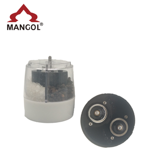Two-in-One Plastic Battery Powered Electric Salt and Pepper Grinder with Separate Adjustable <strong>Mills</strong> - Product Image 5