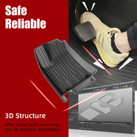 Tapis de sol de voiture 3D en TPE imperméables sur mesure pour BYD Seagull/ATTO1/Dolphin Mini/Surf 2023 – Vente en gros directe usine