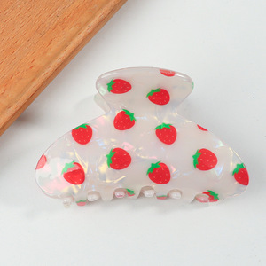 Golys March simpatici accessori per capelli europei in PVC artigli forcina per ragazze acetato acrilico per uso quotidiano della festa invernale - Product Image 6