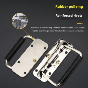 Công Nghiệp Nhôm Trường Hợp 304 Thép Không Gỉ Trường Hợp Không Khí Dày Mùa Xuân Xử Lý 140 Di Chuyển Gấp Xử Lý Phần Cứng Chuyển Đổi Kẹp - Product Image 3