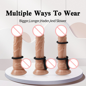 Sexbay Özelleştirilebilir Tıbbi Silikon Penis Halkası Erkek Geliştirme İçin - Daha Uzun Gecikme %100 Su Geçirmez Özelleştirilebilir Renkler - Product Image 4