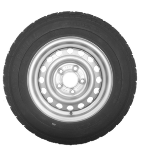 Conjunto de Neumático de Repuesto <span class=keywords><strong>para</strong></span> Automóvil <span class=keywords><strong>para</strong></span> Todas las Estaciones - Kit de Llanta y Neumático de Acero Resistente a la Oxidación de Ajuste Directo <span class=keywords><strong>para</strong></span> Sedanes y Hatchbacks - Product Image 2