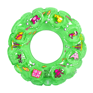 In Stock gonfiabile anello di nuoto piscina galleggiante a colori multipli anelli per nuoto spiaggia Float di cristallo gonfiabile anelli di nuoto - Product Image 6