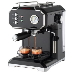 Cafetera Espresso Semiautomática Moderna PANCERKA de 20 Bares, Máquina para Preparar Latte y Cappuccino, de Acero Inoxidable, Portátil, para Uso Doméstico y en Hoteles - Product Image 1