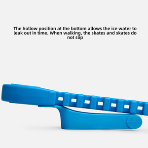 Vente en gros de patins à <span class=keywords><strong>glace</strong></span> patins de hockey réglables housses de protection de lame de <span class=keywords><strong>glace</strong></span> en plastique - Product Image 4