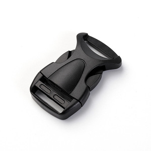 Hebilla de Plástico para Mochila de 20 mm, Negra, Ajustable, con Cierre a Presión, para Accesorios de Senderismo al Aire Libre - Product Image 2