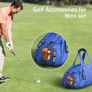 Porte-balle de golf Tee Taille sac de transport Golfeur Kit essentiel Porte-balle de golf pour Saint-Valentin Anniversaire Père Noël - Product Image 5