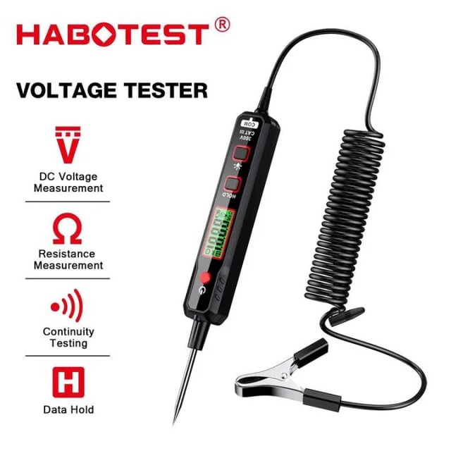 HABOTEST HT86A/B Car Circuit Test Pen for Fault Repair and Voltage Measurement