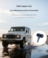 TPMS Bluetooth pour voiture et camion, surveillance en temps réel, capteur interne, sans programmation, synchronisation rapide avec application mobile, double affichage