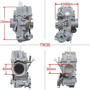 TM36-68 <span class=keywords><strong>Mikuni</strong></span> ชุดดอกจั๊มเปอร์ขนาด36มม. สำหรับ XR400 Hon da ประกอบด้วยคาร์บูเรเตอร์ฮาร์ดแวร์สำหรับติดตั้งปั๊มคันเร่งใหม่ - Product Image 6