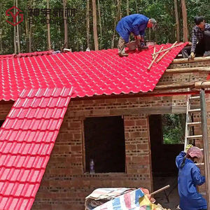 Teja Sintética de 30 Años de Duración, Tejas de PVC para Techos de Casas, Lámina de Resina para Techos, Precio de Teja de UPVC Colonial, Teja ASA - Product Image 5