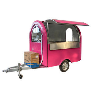 Choisir cette <span class=keywords><strong>remorque</strong></span> alimentaire ronde pour votre stand est un incontournable : elle est flexible et spacieuse, attirant les clients. - Product Image 2