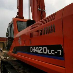 รถขุดไฮดรอลิก Doosan DX420LC-7 มือสอง สภาพดี คุณภาพสูง พร้อมมอเตอร์ปั๊มแท้จากเกาหลี รุ่นปี 2020 น้ำหนัก 42 ตัน - Product Image 5