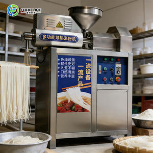 Machine à nouilles de riz vermicelles entièrement automatique et à haute efficacité, vente chaude, moulin à pierre électrique, machine à rouleaux de nouilles de riz - Product Image 5