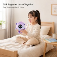 Jouet éducatif AI pour enfants, compagnon en peluche parlant anglais avec interaction vocale et mode conversation libre, coffret cadeau pour tout-petits