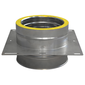 Placa Intermedia Doble Pared Ø 200/250mm Accesorios Tubería Producto Distribuidor Italiano - Product Image 1