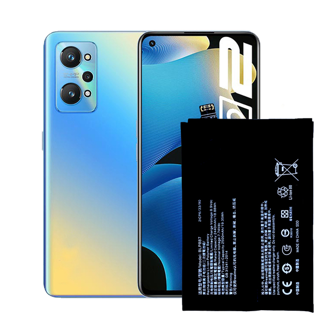 Li-Polymer Battery BLP887 5000mah for OPPO REALME GT2 PRO GT NEO2 GT NEO3 Fast Charging Mobile Phone Battery