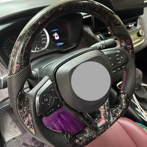 <span class=keywords><strong>Volante</strong></span> de Fibra de Carbono con Cuero Negro Perforado para Toyota Corolla 2020-2023 - Product Image 5