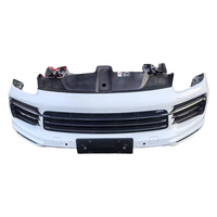 Conjunto de Parachoques Delantero Original Usado para Porsche Cayenne 9Y0 2018-2023, Piezas de Carrocería de Segunda Mano de Alta Calidad, Kit de Parte Delantera