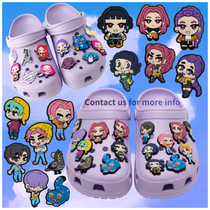 Accesorios Decorativos de PVC para Zapatos, Inspirados en la Música K-Pop y Latina, Coloridos, con Diseño de Cantantes, para Regalo de Fans, Tendencia 2026 - Product Image 3