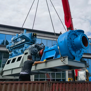 14 inch cát NẠO VÉT bơm hút đơn vị BƠM BÙN thiết lập bởi động cơ diesel cho sông NẠO VÉT bán - Product Image 1