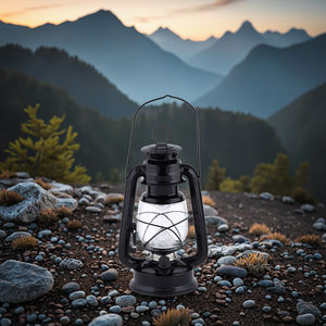 Große Kapazität Vintage Glas Kerosin Öllampe mit Feuer kontroll knopf Rustikale hängende Dekoration für Camping Klettern Heimgebrauch - Product Image 1