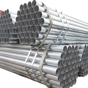 Cung Cấp Trực Tiếp 1 1/2 3 4 Inch Nhúng Nóng Thép Mạ Kẽm Liền Mạch Ống Tròn Cán Nóng Ống Thép Mạ Kẽm Ống - Product Image 1