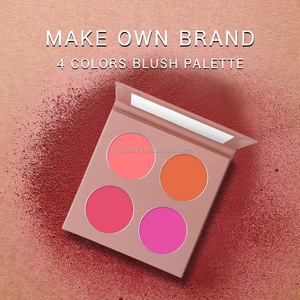 <span class=keywords><strong>Palette</strong></span> de surligneurs minéraux végétaliens avec 3/4/6 couleurs OEM/ODM Private Label Highlight Contour Blush Makeup Powder Form - Product Image 2