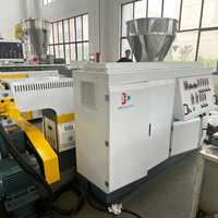 Machine de granulation de films plastiques usagés à vis simple pour le recyclage de LDPE et de PP