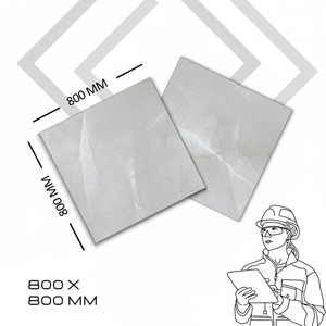 Prix réduits spéciaux pour l'importation directe de l'Inde Carreaux de grandes dalles pour revêtement de sol en marbre cuisine 80*80 Porcelaine Plancher en céramique - Product Image 1