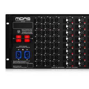 <span class=keywords><strong>Midas</strong></span> DL231 <span class=keywords><strong>Stagebox</strong></span> 24 entrées/sorties XLR 2 préamplis micro par canal avec alimentation fantôme commutable 48V - Product Image 6