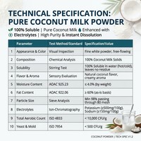 Poudre de jus de myrtille sauvage instantanée pure FVP-13 de qualité alimentaire en bouteille/boîte/fût/contenant en plastique pour café et pâtisserie