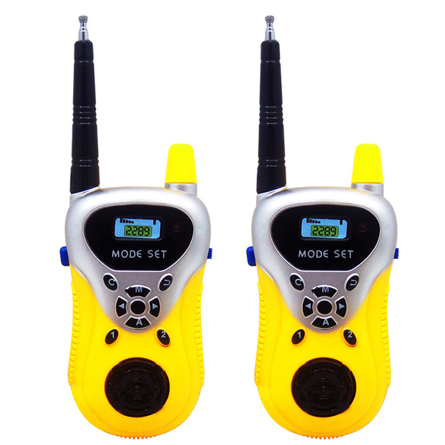 Kids Outdoor Toys Interactive Wireless Mini Walkie Talkie Two Ways Radio