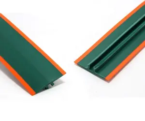 Bandes de couverture en plastique pour fentes en U, m, à couverture de revêtements de ée en aluminium, vente en gros