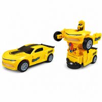 Coche Robot Deformable Seguro, Duradero y Ecológico con Sistema de Autodeformación, Coche de Carreras Educativo STEM para Niños