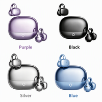Harga Pabrik Earbuds Clip-on Bluetooth 6.0 Murah Stereo 3D Earphone IP65 Headphone Olahraga TWS Audifonos Earphone Nirkabel