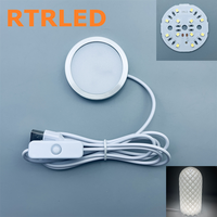 Lampe circulaire à LED pour imprimante 3D, kit de lampe LED 001 5V USB, lumière LED ronde 4000K, kit de lampe LED 001