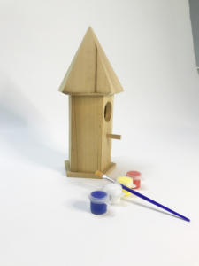 Giocattoli Educativi Creativi Fai-da-Te, Graziosa Casetta per Uccelli in Legno - Product Image 2