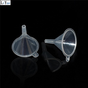 5mm Flat mouth mini plastic funnel