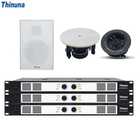 Amplificateur d'installation haute performance Thinuna DA-2300H EU 300w 2 canaux amplificateur de puissance numérique à tension constante modulaire