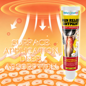 Crème Wangtailin pour soulager les douleurs musculaires et articulaires avec formule à base de plantes naturelles, capacité de 20 g, soulage rapidement la douleur et la numération. - Product Image 3