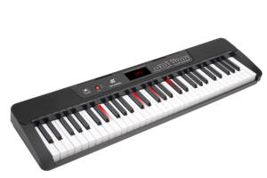 Clavier de <span class=keywords><strong>piano</strong></span> éclairé Lehoo MK1982900L à 61 touches avec écran LED, 256 sons et 256 rythmes, 24 morceaux de démonstration, leçon en 3 étapes - Product Image 2