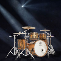 Hailun Yishujia Ensembles de batterie en ébène noir et blanc de qualité professionnelle Usine d'instruments à percussion de haute qualité BON MARCHÉ