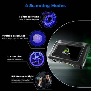 Escáner 3D Creality Sermoon P1 Inalámbrico Todo en Uno con Láser Azul Único para Modelado de Precisión - Product Image 2