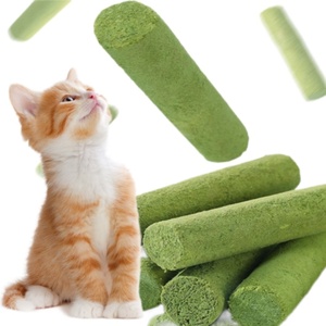 Bâtonnets de herbe pour chat lyophilisés, bâtonnets de dentition, friandises lyophilisées pour chat, bâtonnets démêlants à l'herbe pour chat, vente en gros personnalisée - Product Image 3