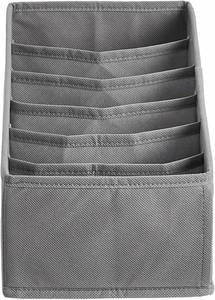 Eco-Friendly <b>Plastic</b> Injection-Molded Food <b>Container</b> Flexible Foldable Drawer Dividers PET+ABS+Silicone Material Japandi Style - Product Image 2