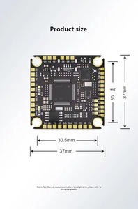 F722 V2 FPV ตัวควบคุมการบิน รองรับเบต้าไฟลท์พร้อมพอร์ต UART 5 พอร์ตสำหรับ HD GPS CRSF ELRS SBUS FPV โดรน - Product Image 2